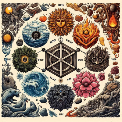 #在工作 #在事業  #水木能量的修行方法和祝福  #五行的修行